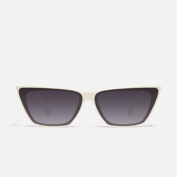 NWT QUAY AUSTRALIA BAD HABIT SUNGLASSES, BONE COLOR